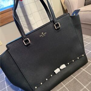 Nwot Kate Spade Black Tote Bag